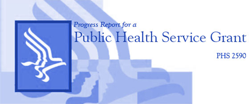 Progress Report for a Public Health Service Grant PHS 2590